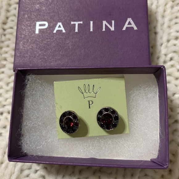 Patina purple(ish) earrings - NWOT - Picture 7 of 7